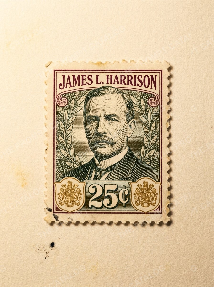 AI photo booth prompt theme: Vintage Post Stamp